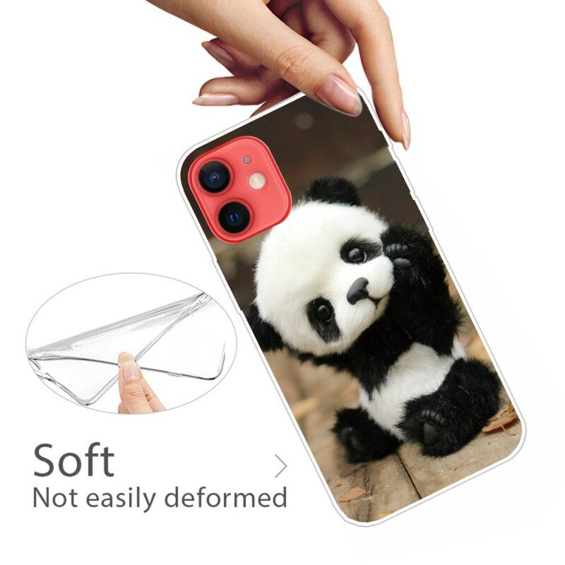 Kryt iPhone 13 Mini Flexibilná Panda