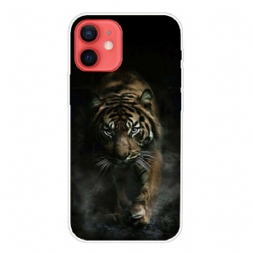 Kryt iPhone 13 Mini Flexibilný Tiger