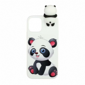 Kryt iPhone 13 Mini Roztomilá 3d Panda