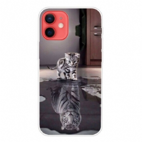 Kryt iPhone 13 Mini Tiger Ernest