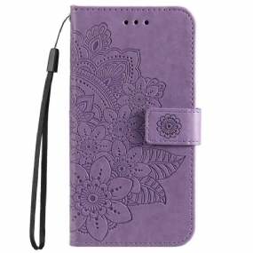 Kožené Puzdro Samsung Galaxy A33 5G Kvetinová Mandala