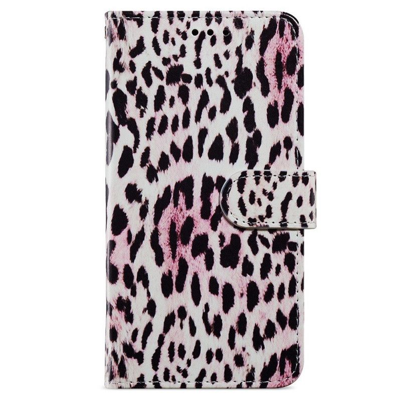 Kožené Puzdro Samsung Galaxy A33 5G Leopard Print