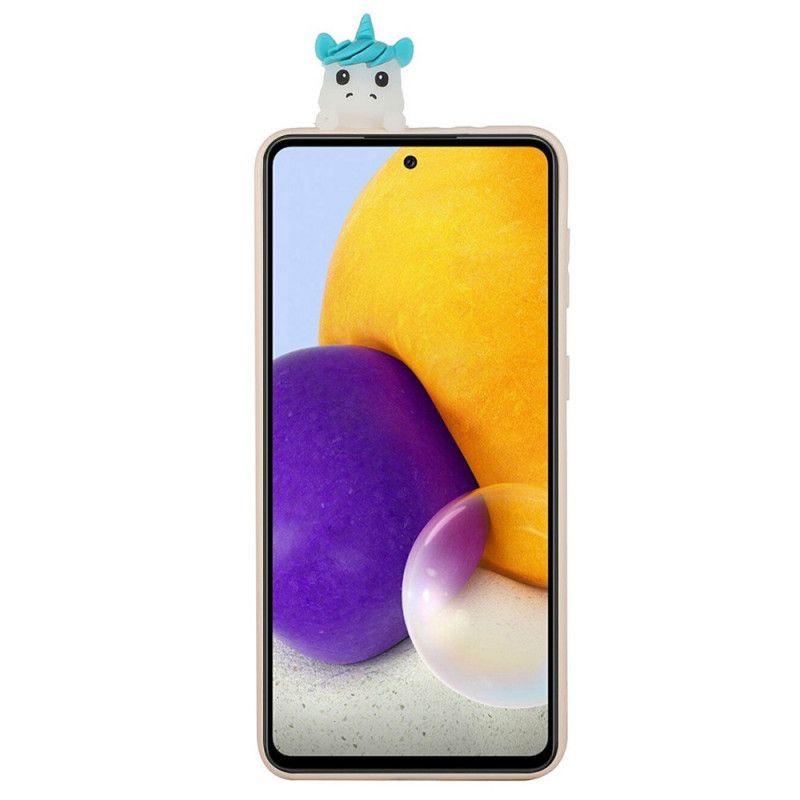 Kryt Samsung Galaxy A33 5G Jednorožec Zábava 3d