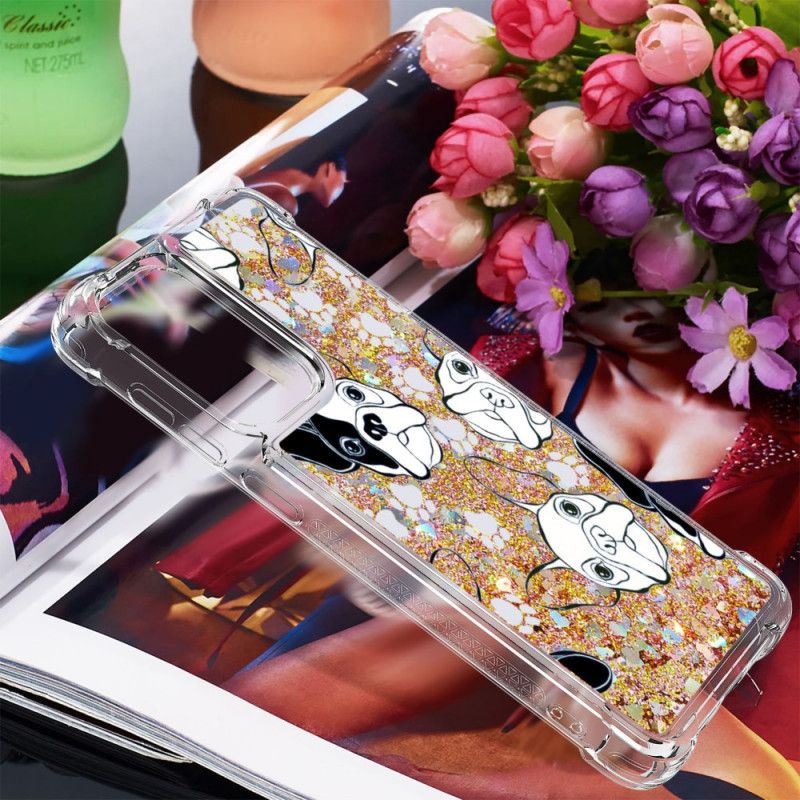 Kryt Samsung Galaxy A33 5G Pán Dog Sequins