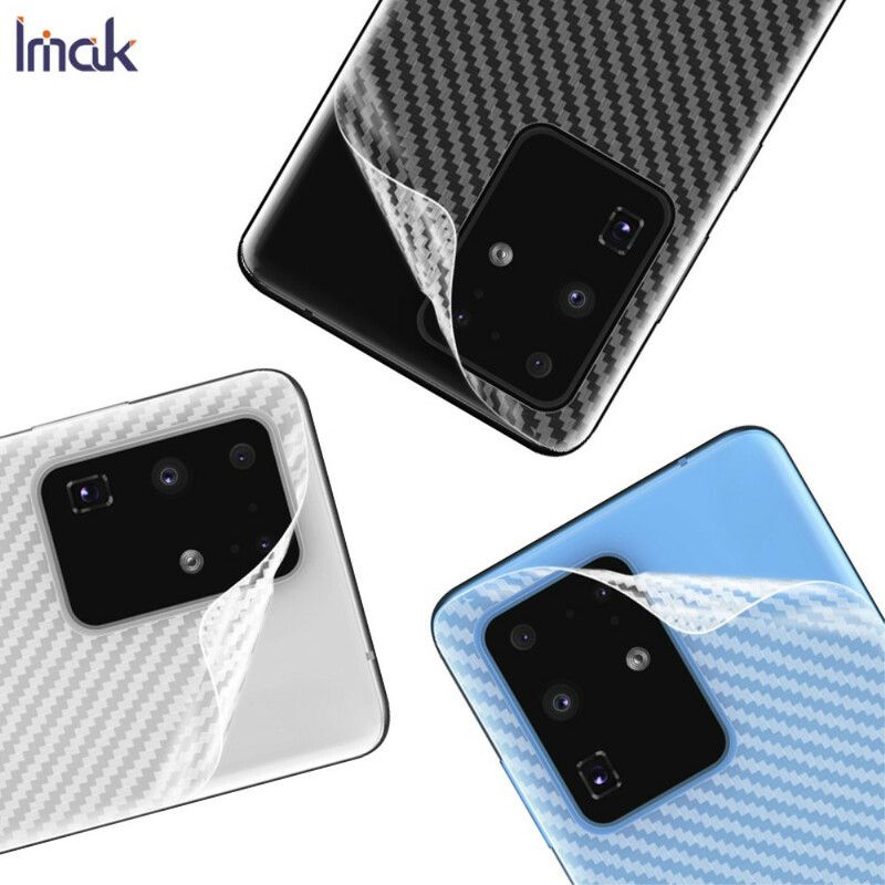 Zadná Fólia Pre Samsung Galaxy S20 Ultra Style Carbon Imak