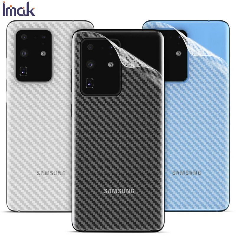 Zadná Fólia Pre Samsung Galaxy S20 Ultra Style Carbon Imak