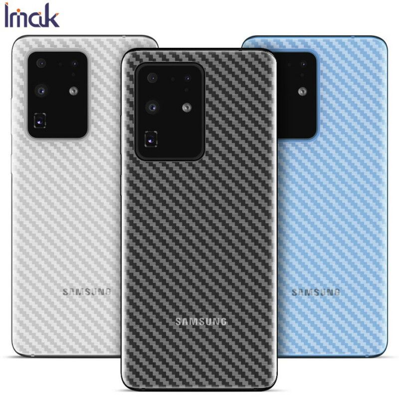 Zadná Fólia Pre Samsung Galaxy S20 Ultra Style Carbon Imak