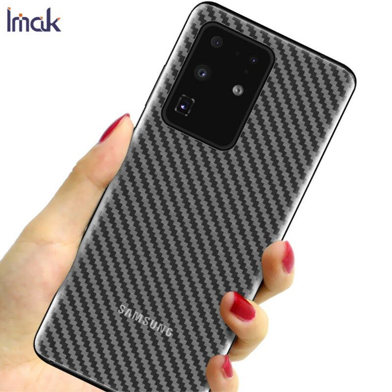 Zadná Fólia Pre Samsung Galaxy S20 Ultra Style Carbon Imak