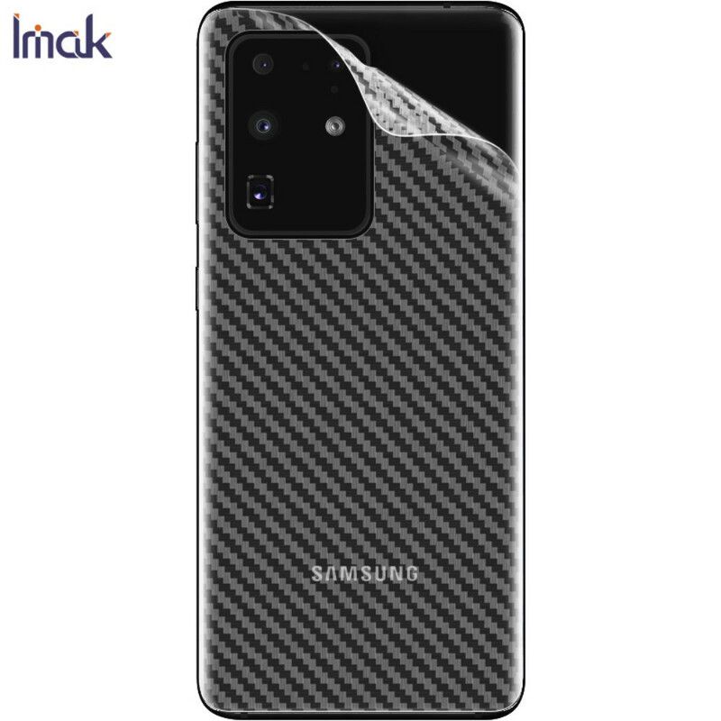 Zadná Fólia Pre Samsung Galaxy S20 Ultra Style Carbon Imak