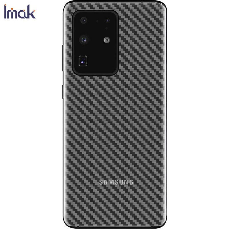 Zadná Fólia Pre Samsung Galaxy S20 Ultra Style Carbon Imak