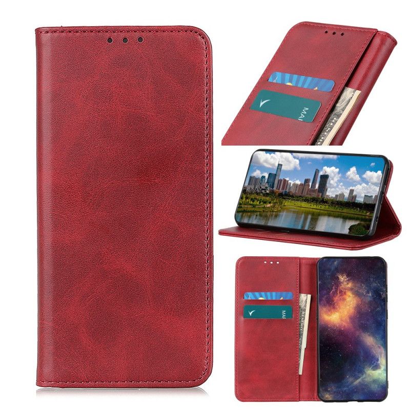 Flipové Puzdro Samsung Galaxy S22 5G Kožené Puzdro Elegancia Štiepaná Koža