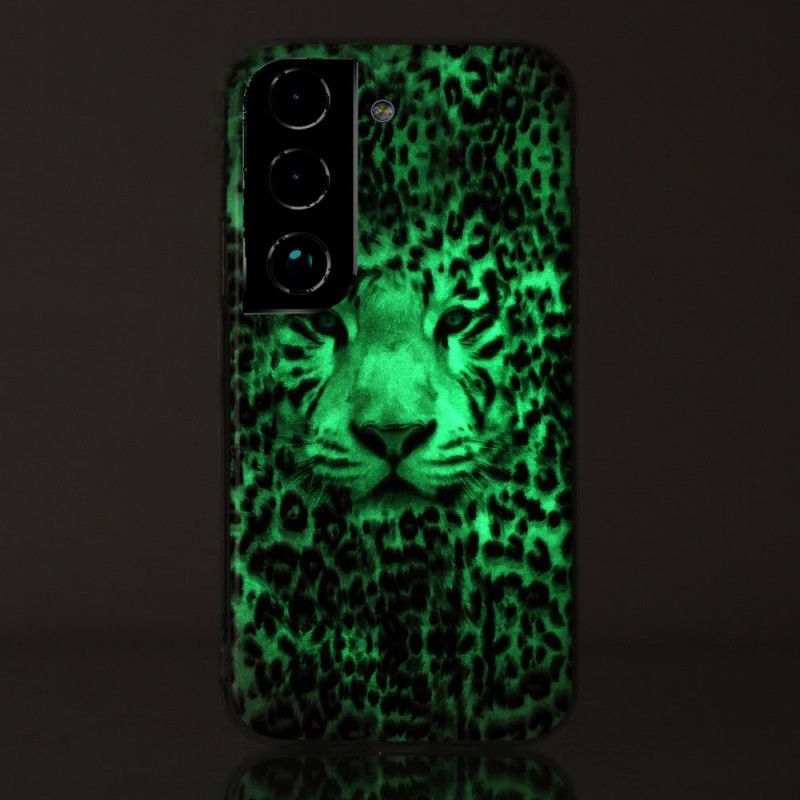 Kryt Samsung Galaxy S22 5G Leopard Fluorescenčný