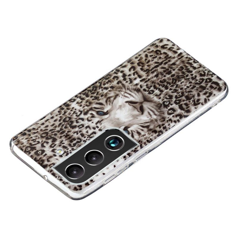 Kryt Samsung Galaxy S22 5G Leopard Fluorescenčný