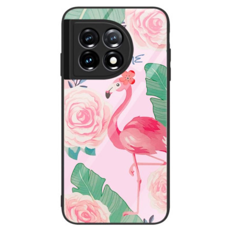 Kryt OnePlus 11 5G Tvrdené Sklo Flamingo