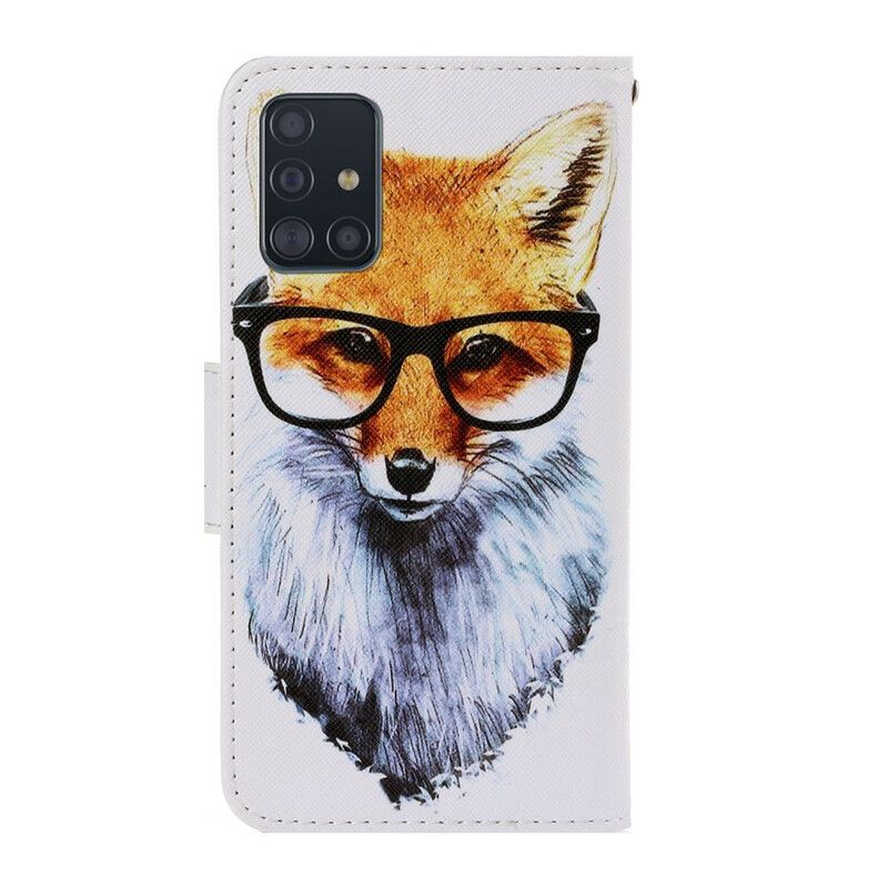 Kožené Puzdro Samsung Galaxy A71 Brainy Fox S Popruhom