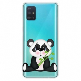 Kryt Samsung Galaxy A71 Bezproblémová Smutná Panda