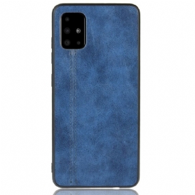 Kryt Samsung Galaxy A71 Couture Leather Effect