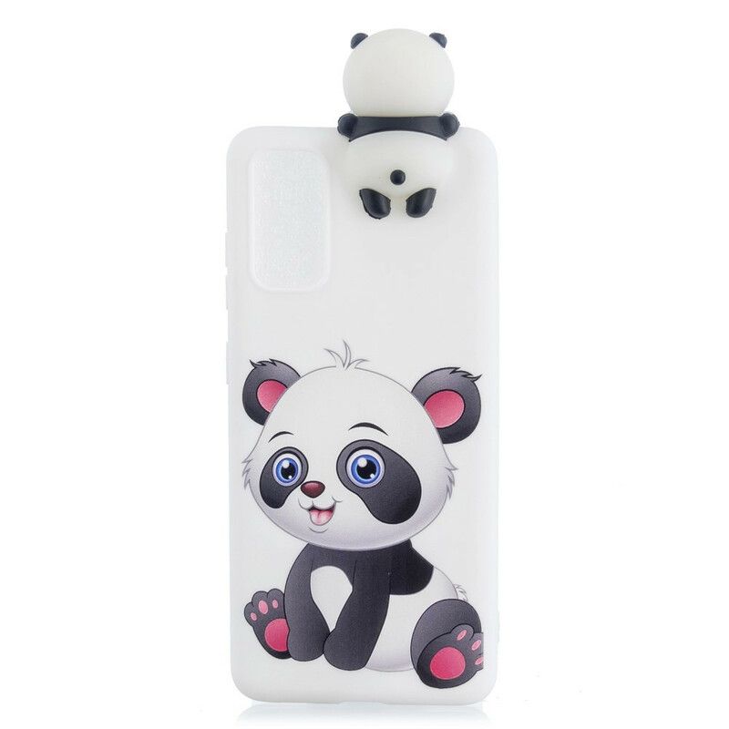 Kryt Samsung Galaxy A71 Roztomilá 3d Panda