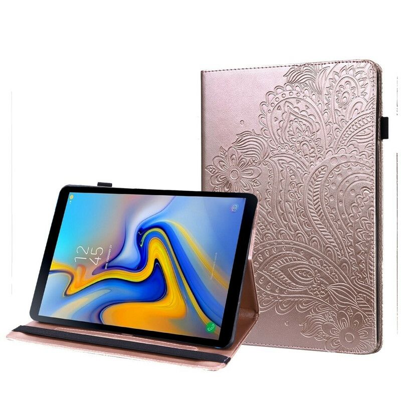 Flipové Puzdro Samsung Galaxy Tab A7 Lite Kvetinová Mandala