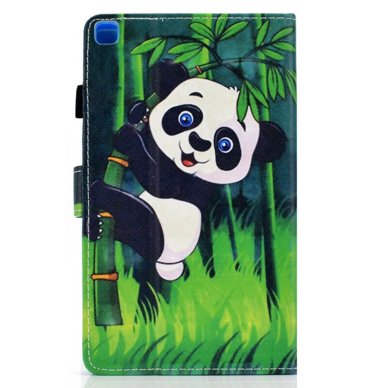 Kožené Puzdro Samsung Galaxy Tab A7 Lite Panda