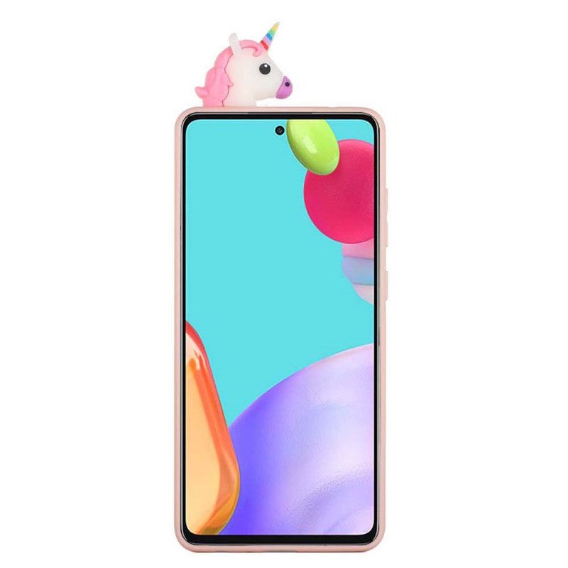 Kryt Samsung Galaxy A53 5G 3d Jednorožec