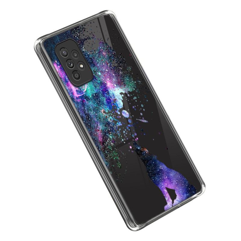 Kryt Samsung Galaxy A53 5G Bezšvové Vlky