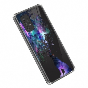 Kryt Samsung Galaxy A53 5G Bezšvové Vlky