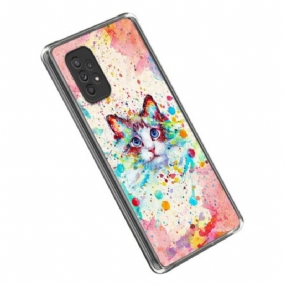 Kryt Samsung Galaxy A53 5G Cat Art