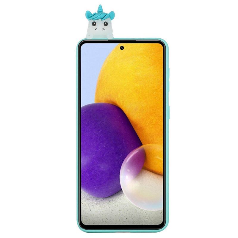 Kryt Samsung Galaxy A53 5G Jednorožec Zábava 3d