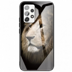 Kryt Samsung Galaxy A53 5G Tvrdené Sklo Lion Head