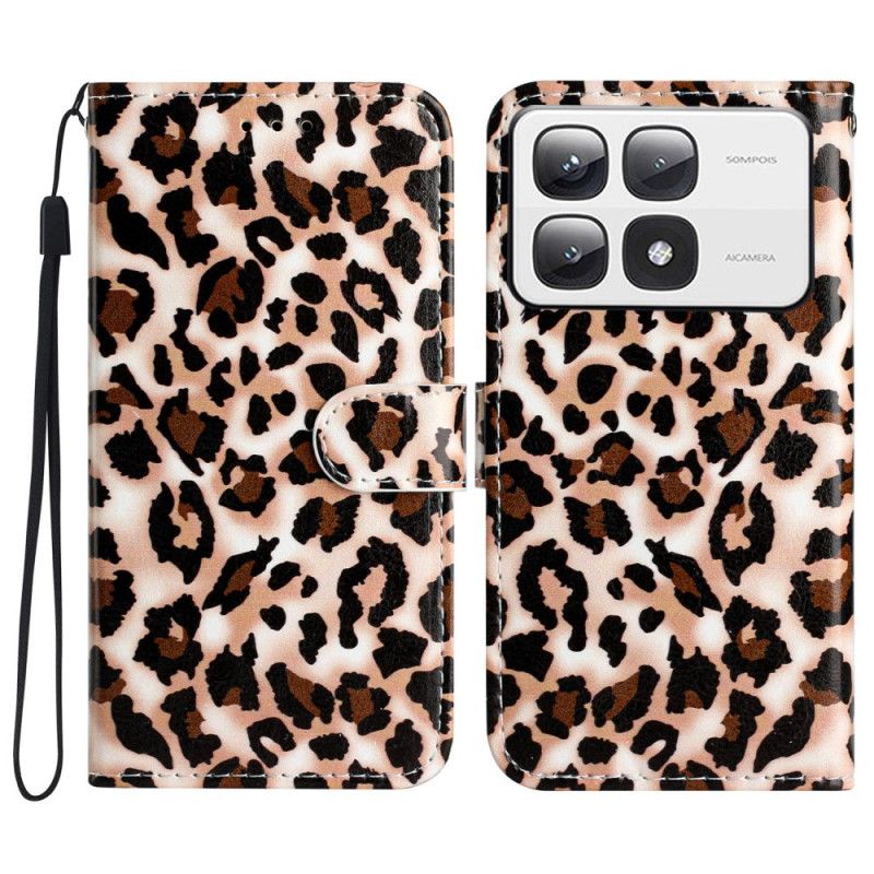 Puzdro Na Xiaomi 14t Pro Leopard Print