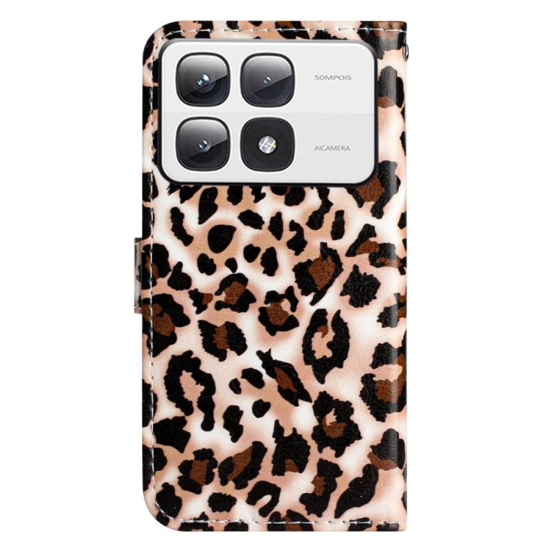 Puzdro Na Xiaomi 14t Pro Leopard Print