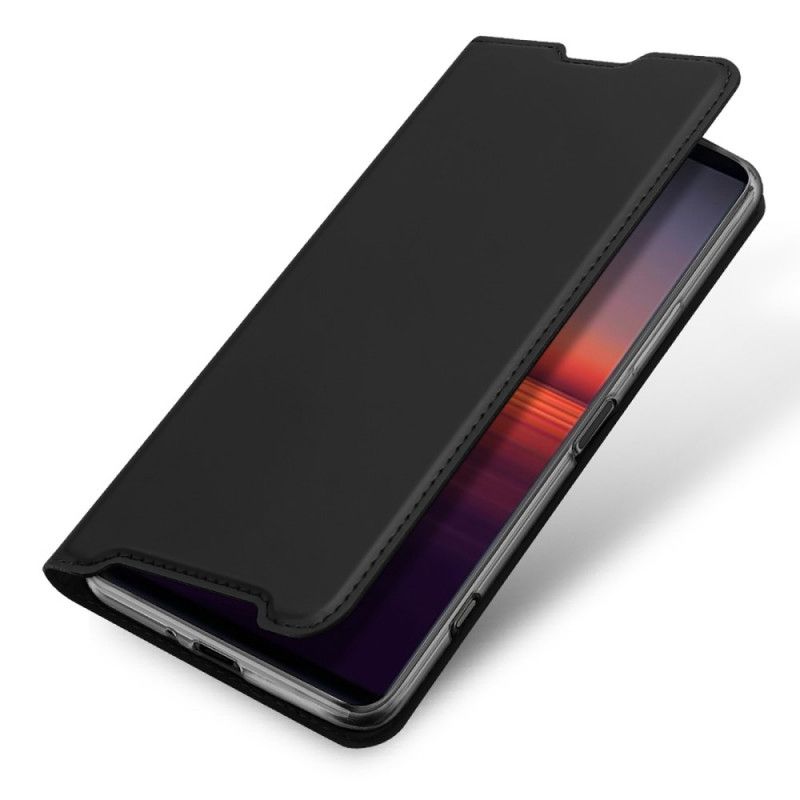 Flipové Puzdro Sony Xperia 1 IV Kožené Puzdro Skin Pro Series Dux Ducis