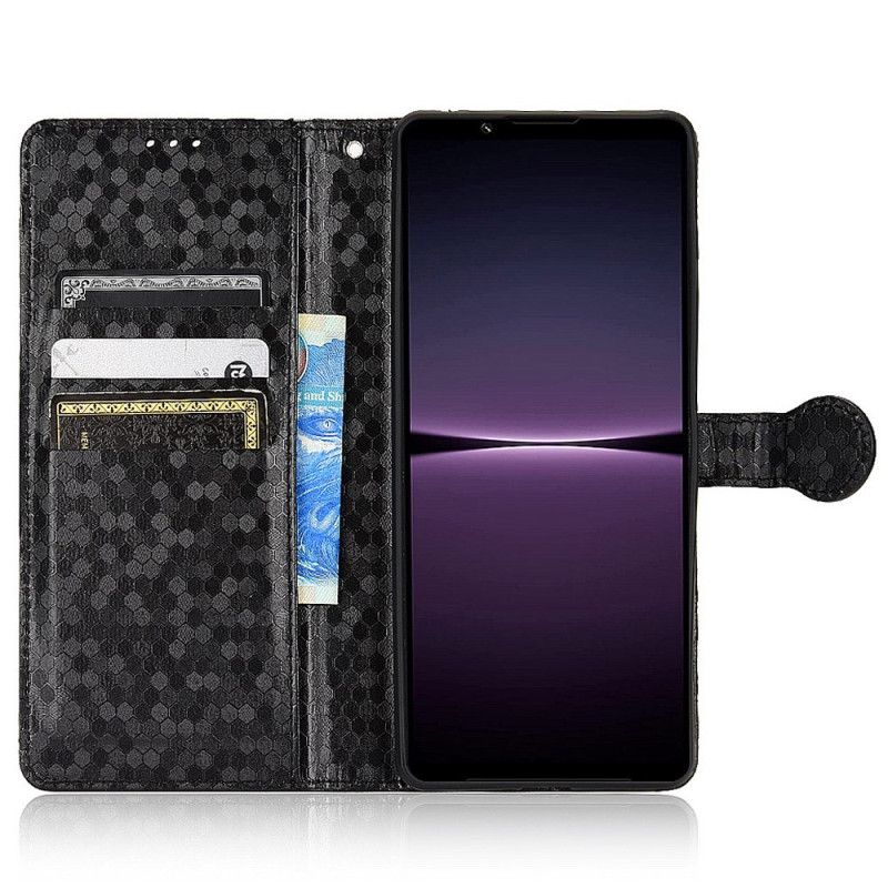 Kožené Puzdro Sony Xperia 1 IV 3d Strappy Design