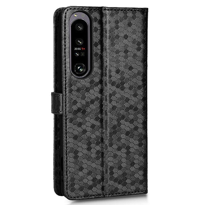 Kožené Puzdro Sony Xperia 1 IV 3d Strappy Design