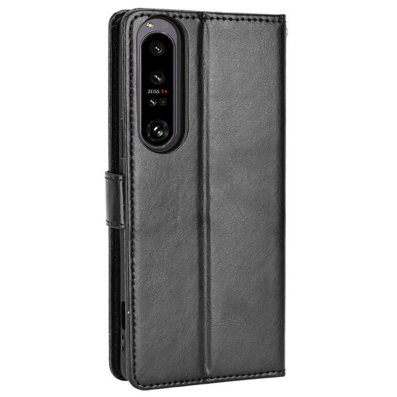 Kožené Puzdro Sony Xperia 1 IV Okázalý Strappy