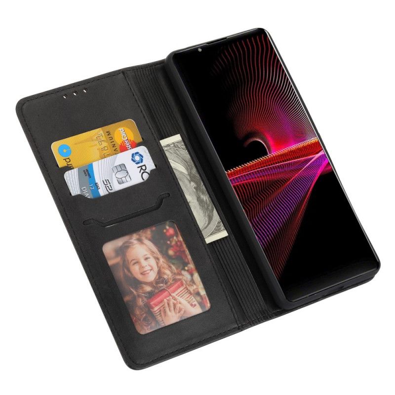 Kožené Puzdro Sony Xperia 1 IV Príliš Roztomilá Mačka