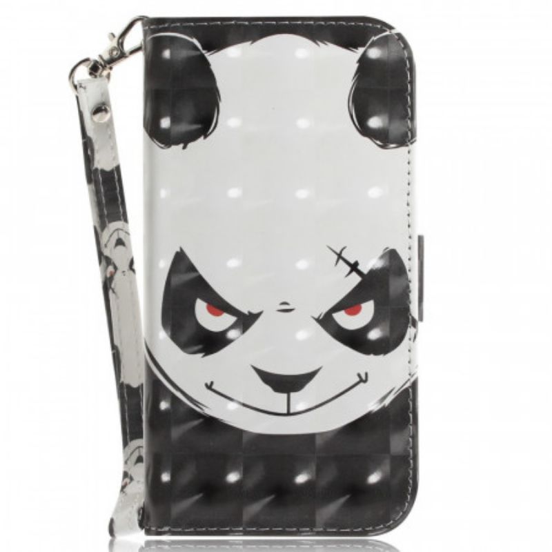 Kožené Puzdro Sony Xperia 1 IV Strappy Panda