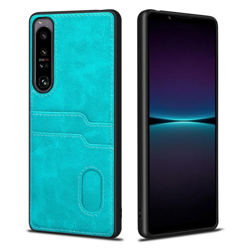 Kryt Sony Xperia 1 IV Dvojitý Držiak Karty