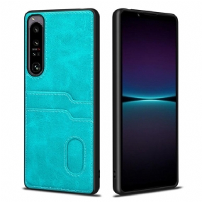 Kryt Sony Xperia 1 IV Dvojitý Držiak Karty