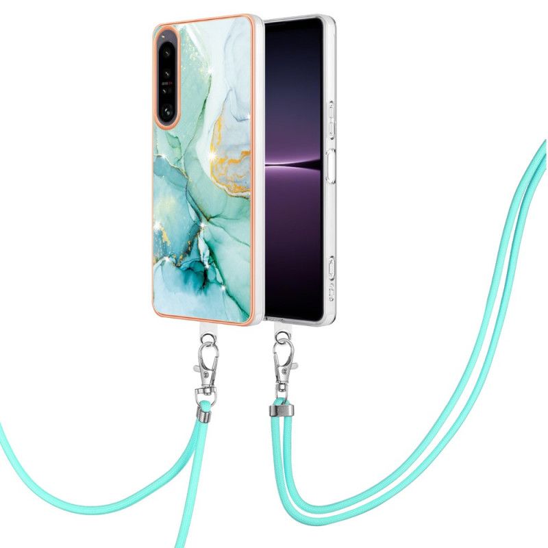 Kryt Sony Xperia 1 IV S Mramorovou Šnúrou