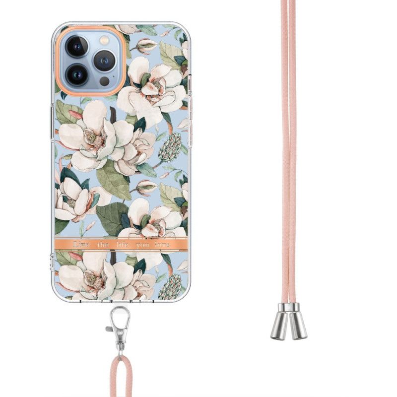 Kryt iPhone 15 Pro Max Cordon Flowers