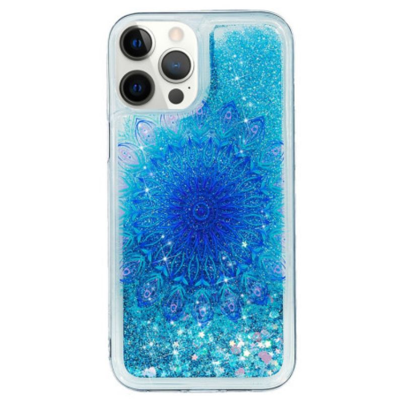 Kryt iPhone 15 Pro Max Mandala Glitter