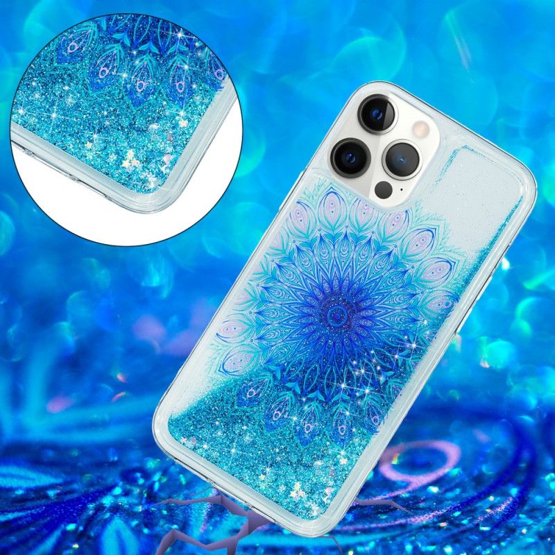 Kryt iPhone 15 Pro Max Mandala Glitter