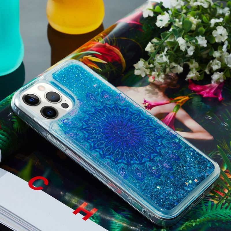 Kryt iPhone 15 Pro Max Mandala Glitter