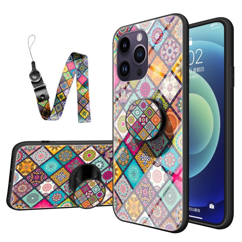 Kryt iPhone 15 Pro Max Patchwork