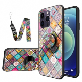 Kryt iPhone 15 Pro Max Patchwork