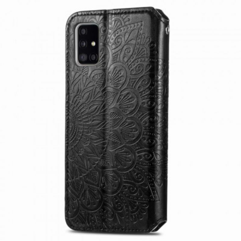 Flipové Puzdro Samsung Galaxy A51 5G Kožené Puzdro Mandala