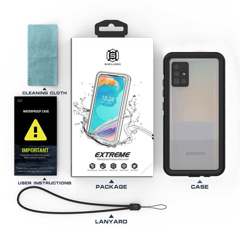 Kryt Samsung Galaxy A51 5G Vodotesný Shellbox