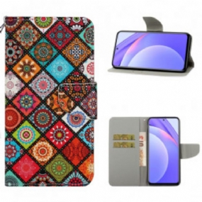 Kožené Puzdro Xiaomi Mi 10T Lite Mandala Prikrývka